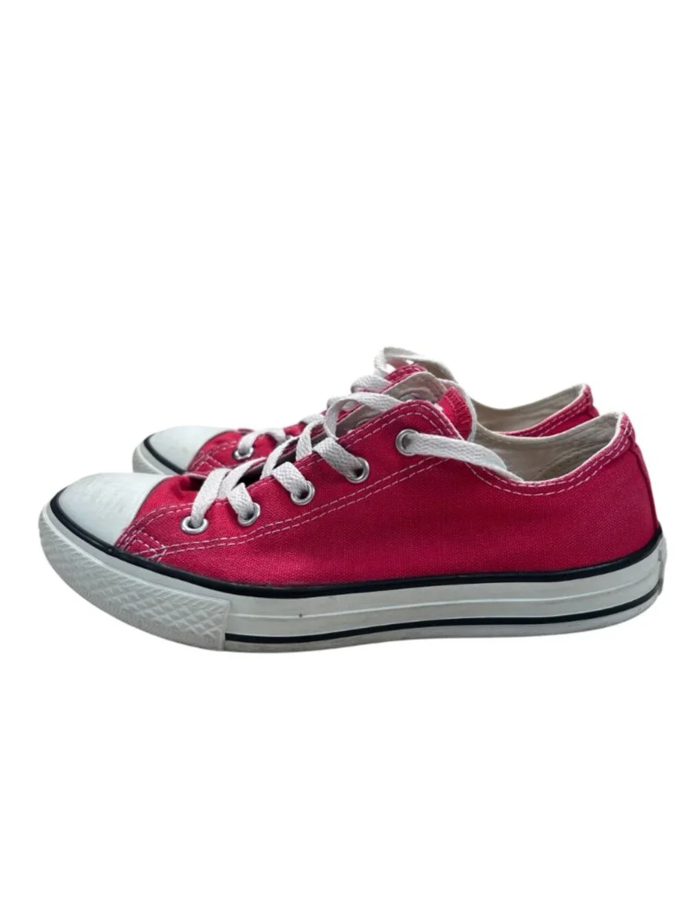 Converse 3 Kids Red Sneaker Skater Streetwear Casual Flaw